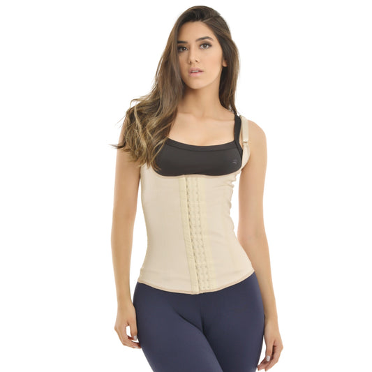 802 | Latex Vest trainer faja 3 hooks High Back Straps