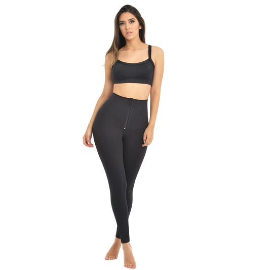 L112 | Leggins con fajón de látex