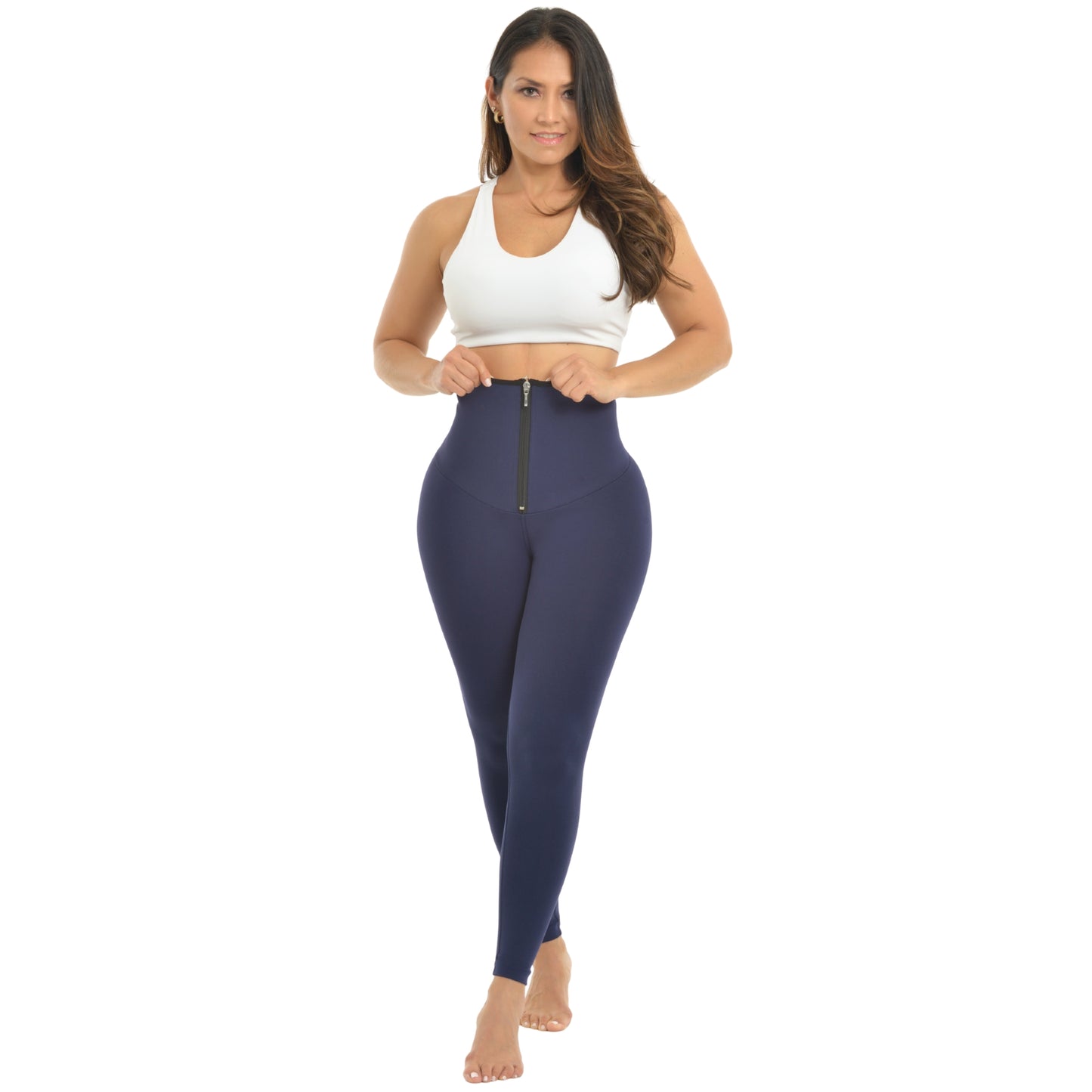 L112 | Leggins con fajón de látex
