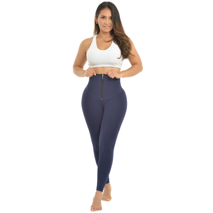L112 | Leggins con fajón de látex