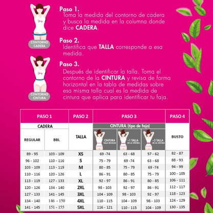 650 | Faja Short Low compression High Torso